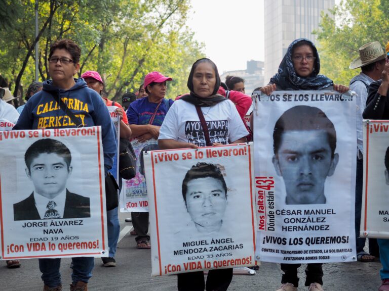 Ayotzinapa Survivor Condemns False Flag Protest Aimed at Discrediting Morena