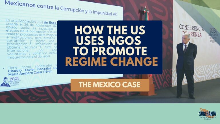 SOBERANÍA 23 – How the US Uses NGOs to Promote Regime Change