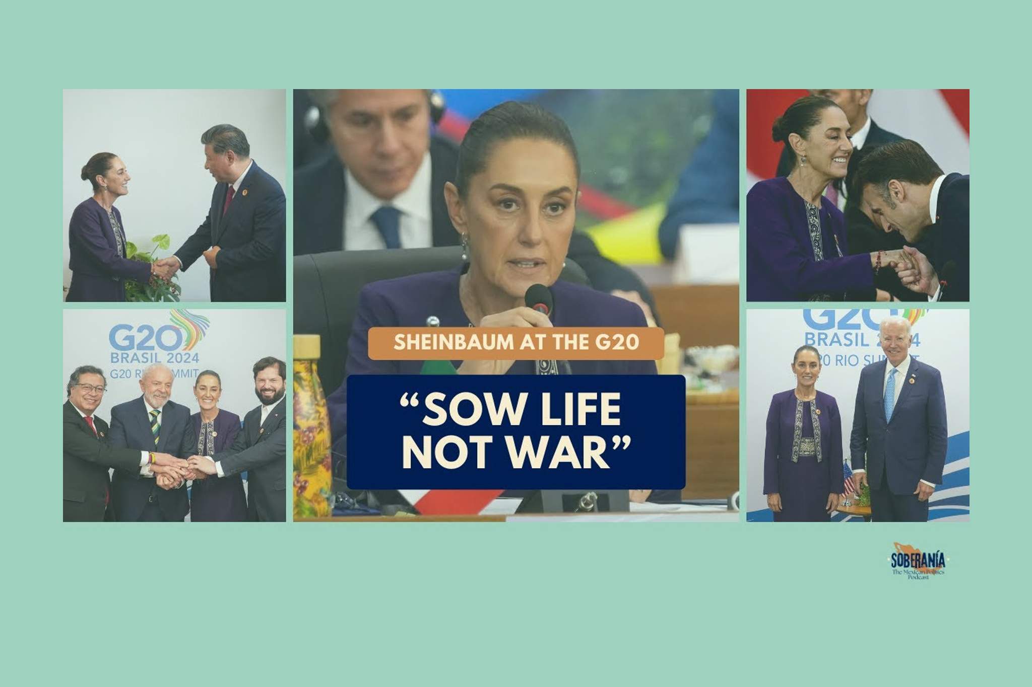 Soberanía 35: Sheinbaum at the G20