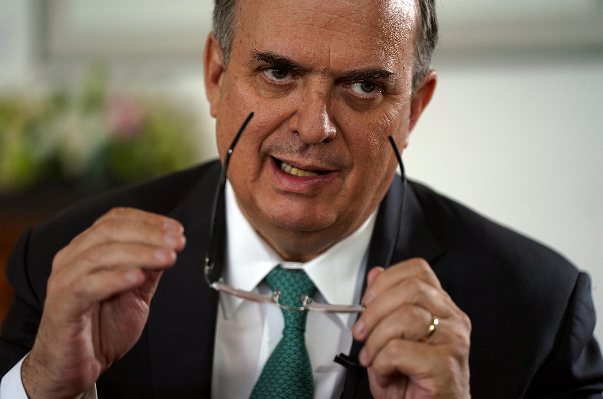 Conversation was Cordial, but not “Between Friends,” Ebrard Admits