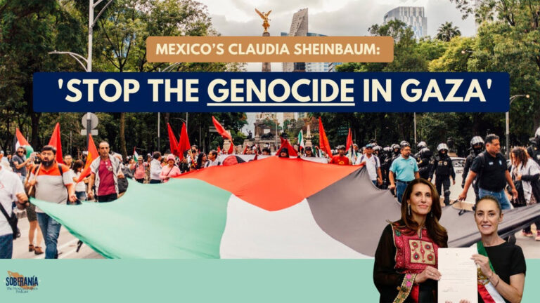 Soberanía 77: ‘Stop the Genocide in Gaza’