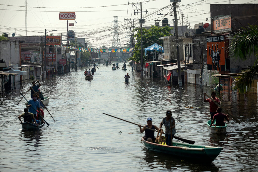 Mexico Goverment Will Provide Aid to Families Affected by Flooding