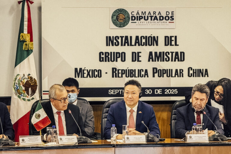 Mexico-People’s Republic of China Friendship Group Established in Chamber of Deputies