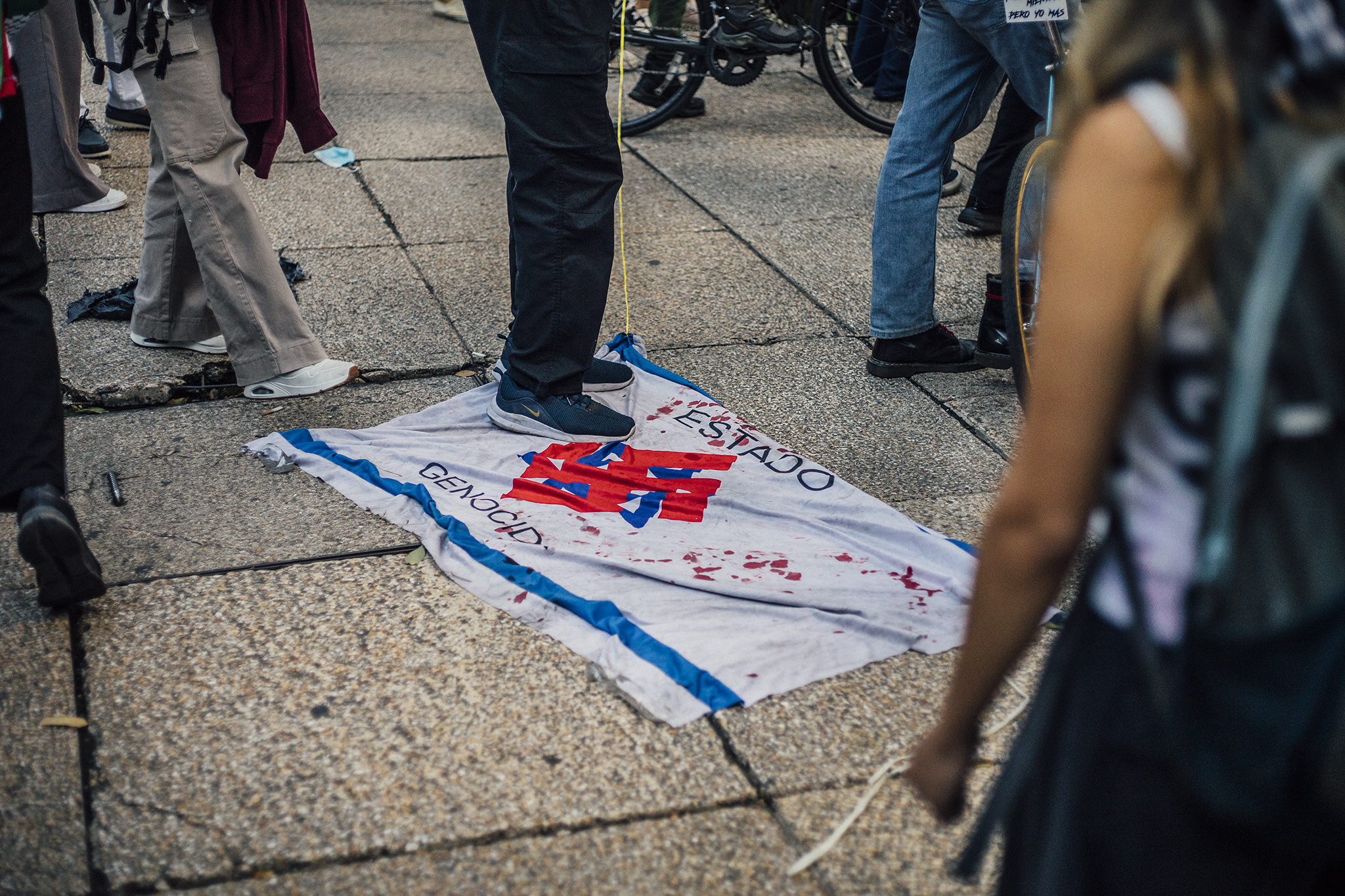 Mexico City Mobilizes on 2nd Anniversary of Al-Aqsa Flood, Against Genocide of Palestinians