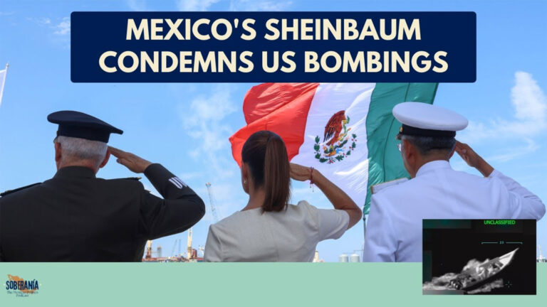 Soberanía 82: Mexico’s Sheinbaum Condemns US Bombings
