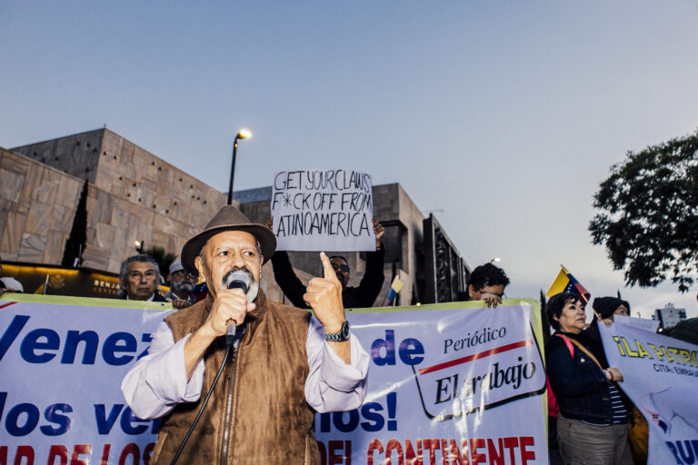 Trump, Hands Off Venezuela Rally