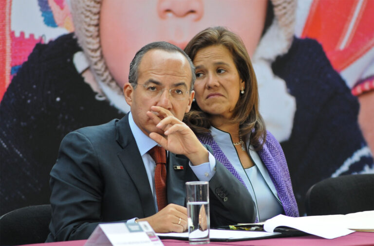 Mexico’s Ex-President Felipe Calderón Called a “murderer” in France