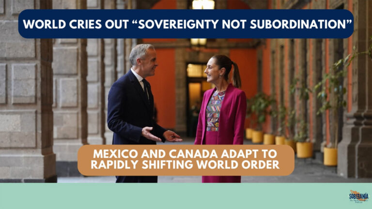 World Cries Out “Sovereignty, Not Subordination” Soberanía 92