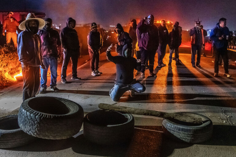 San Quintín Workers Blockade, Sheinbaum Reprimands Morena Members: “Work more with the people!”