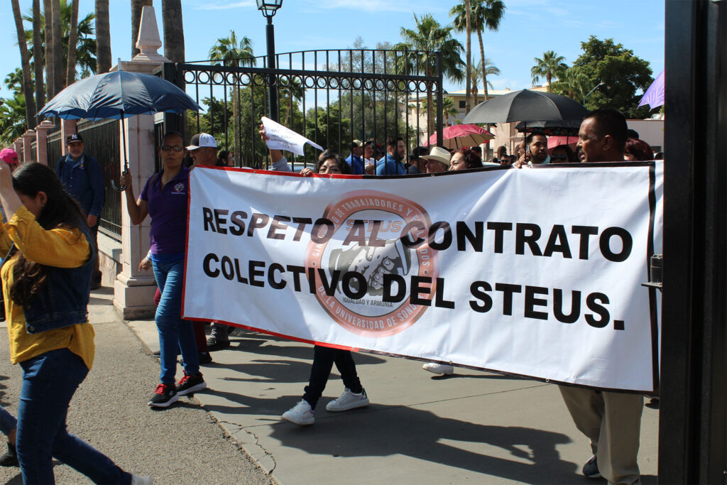 University of Sonora Union Demands 50% Salary Increase; Doesn’t Rule out Strike