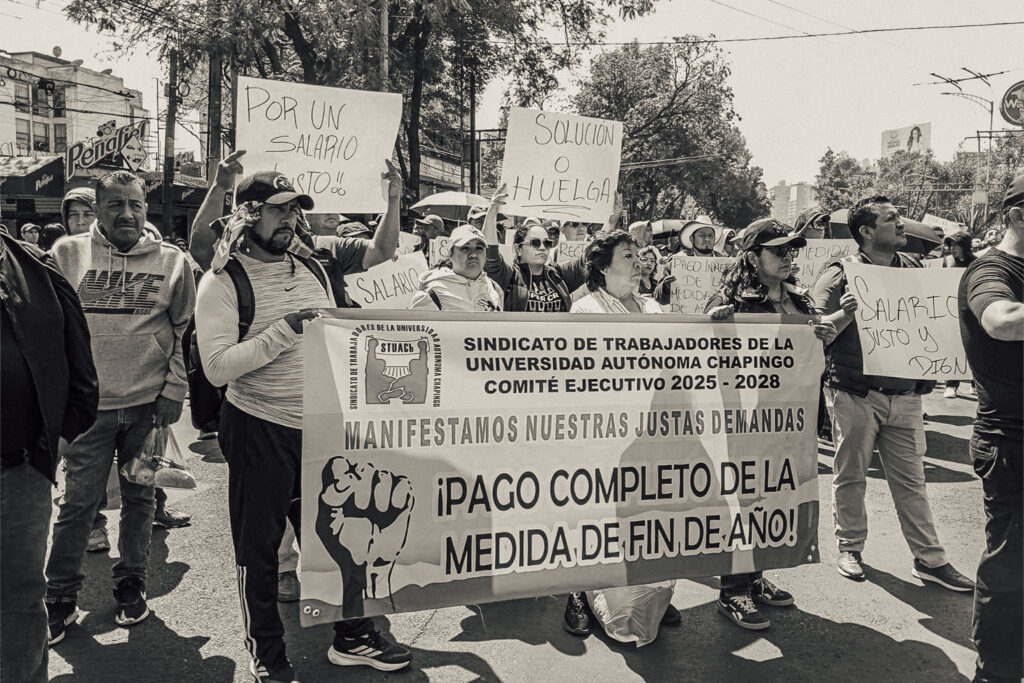 Chapingo University Workers Demand Mexico’s Agricultural Secretariat Intervene to Guarantee Wages