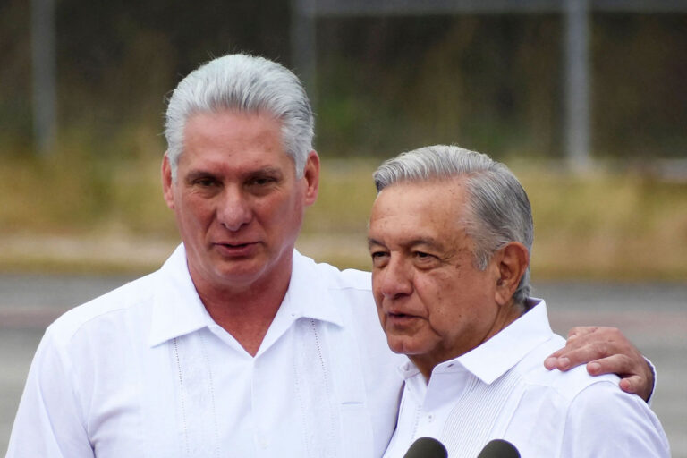 “Mexico is the sister land that has always stood by Cuba, in good times & bad.”