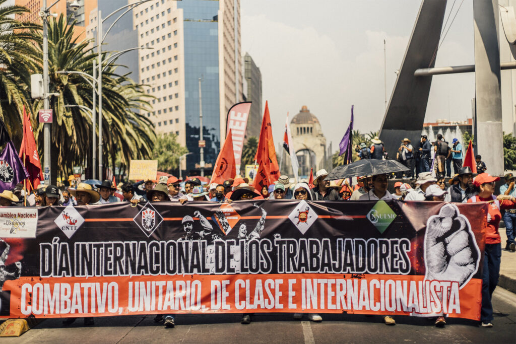 Mexican Unions Demand Direct Dialogue with President Sheinbaum on May 1st, International Workers Day