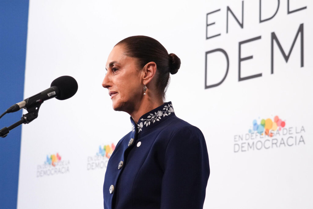 President Sheinbaum’s Address to Barcelona Summit in Defense of Democracy