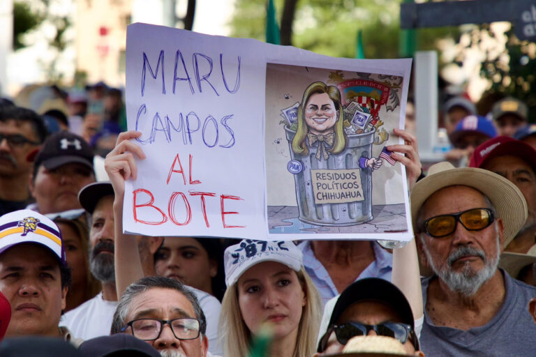 20,000 Marched in Defense of the Homeland in Chihuahua
