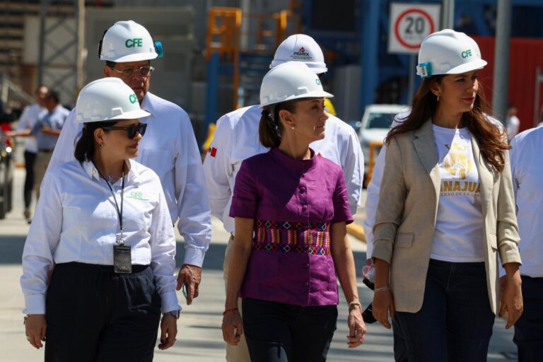 Sheinbaum Delivers Power Plant; Without the CFE There Would Be No Sovereignty, She Stresses