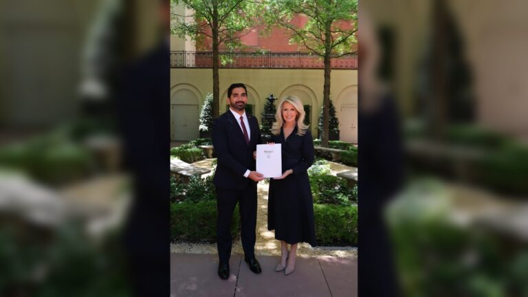 Lazzeri Delivers Copies of His Credentials in Washington as Mexico’s New Ambassador