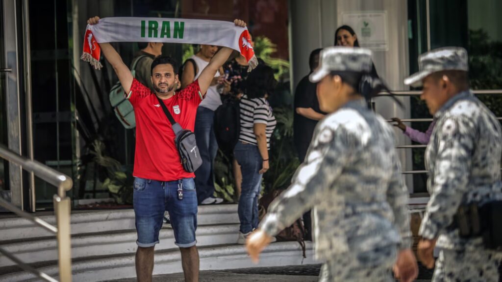 1,000 Security Personnel in Tijuana Guard Iran’s National Team Camp