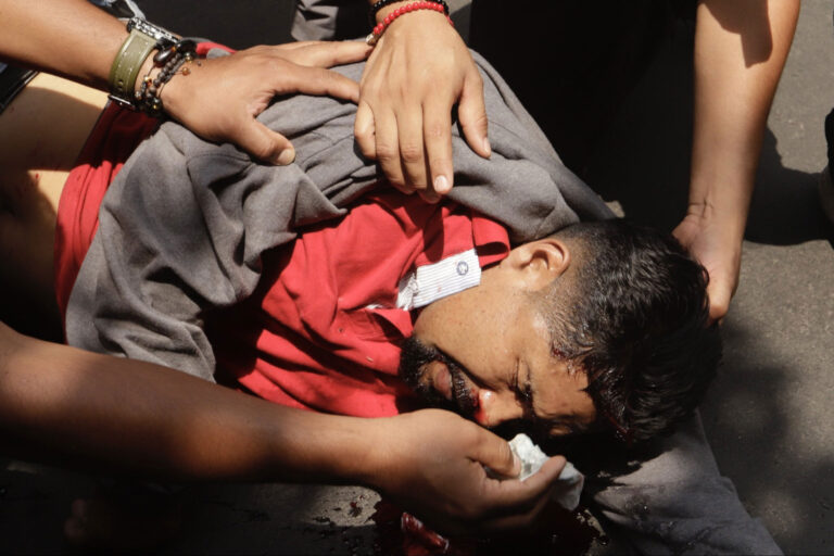 Guerrero Teachers Injured in Mexico City Strike Repression Campaigned for Sheinbaum, AMLO