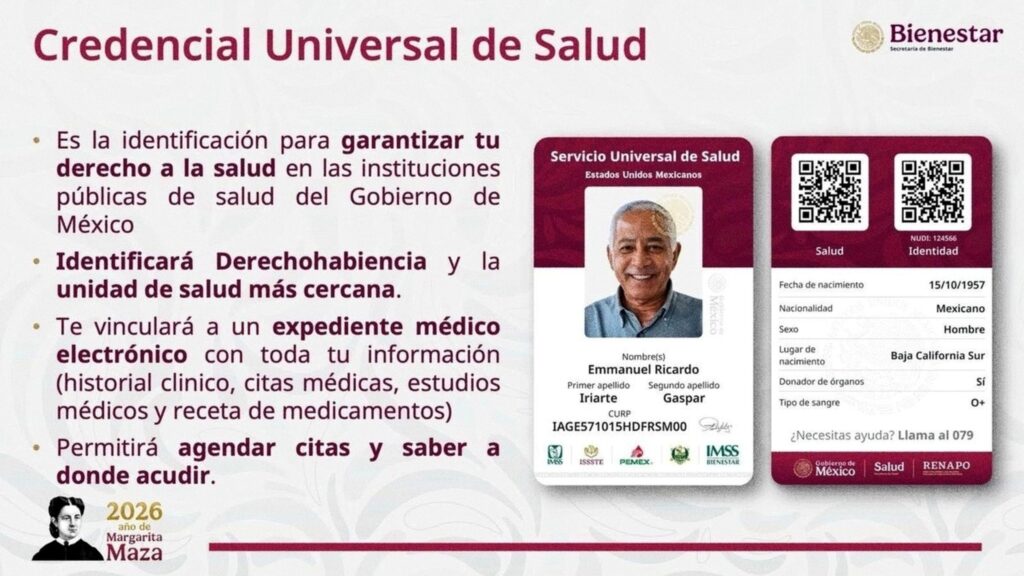 One Million Older Adults Already Have Their Credential for the Universal Health System: Sheinbaum