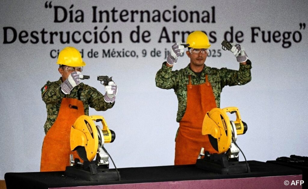 75% of Guns Seized in Mexico Come From the US: Sheinbaum