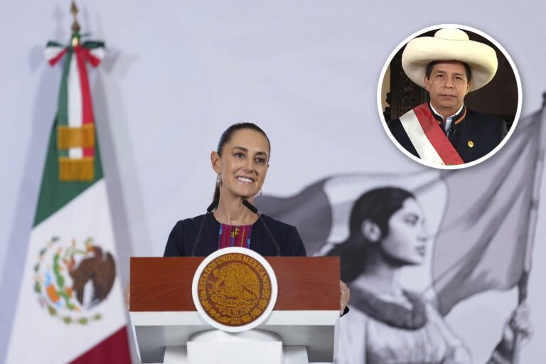 Sheinbaum Backs UN Resolution on Pedro Castillo