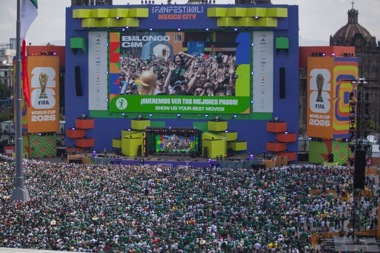 The Zócalo’s FIFA Fan Fest Reports Full House for the Last Match of the 2026 World Cup