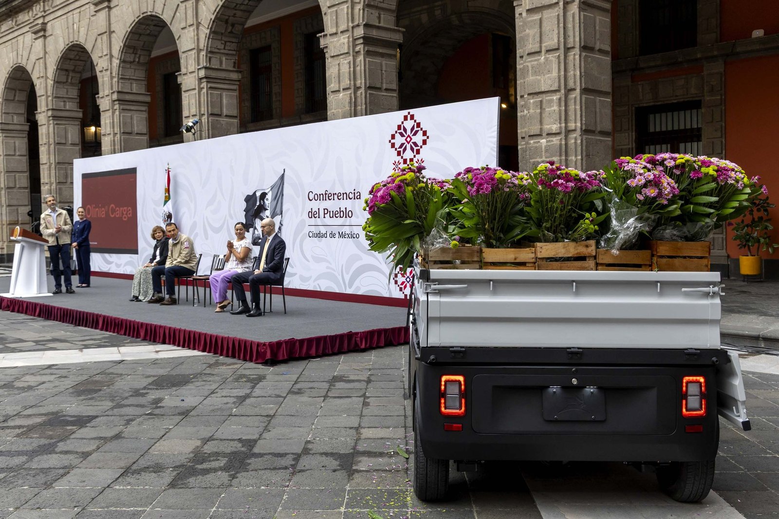 The Olinia Cargo electric cargo vehicle