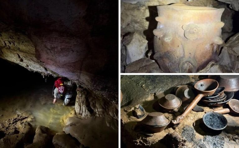 Mexico’s Archaeology Institute Reveals Findings in the Mundo Zoque Cave in Cintalapa, Chiapas