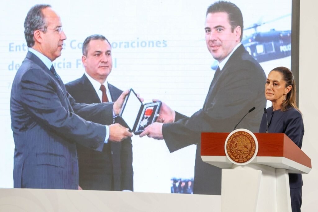 Sheinbaum Denounces the ‘Hypocrisy’ of Those Who Defended García Luna and Now Distance Themselves