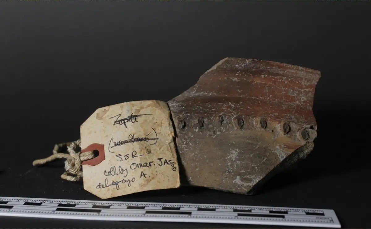 The restituted archaeological objects