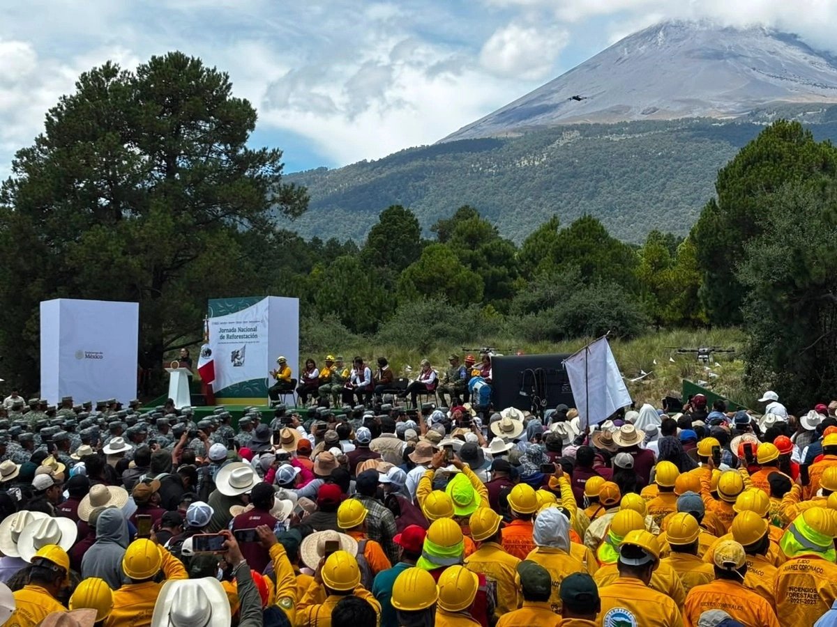 President Sheinbaum addresses environmental defenders