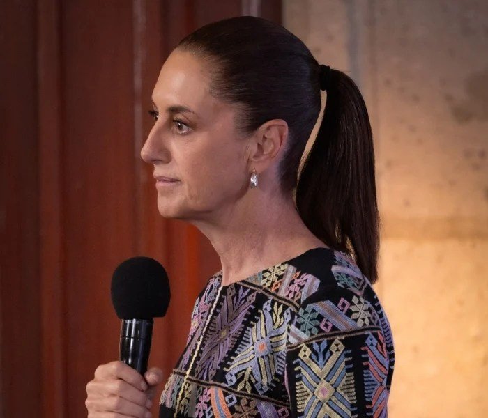 Claudia Sheinbaum at her press conference