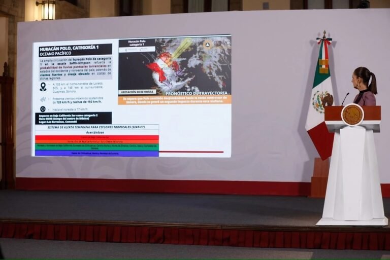 Hurricane ‘Polo’ Leaves No Fatalities in Baja California Sur; to Hit Guaymas, Sonora This Morning
