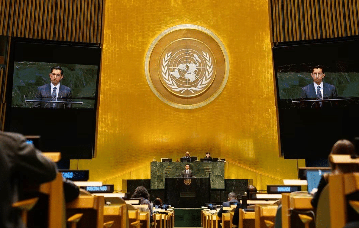 Vasconcelos’ Team Clarifies That Ambassador Was Not Present During Netanyahu’s Speech