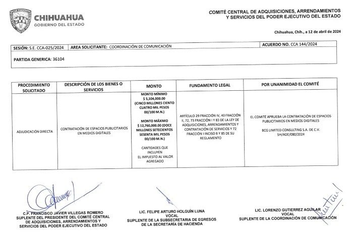 One of the payments to the company behind Latinus, in 2024 for 12.7 million
